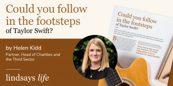 Could you follow in the footsteps of Taylor Swift by making charitable donations?