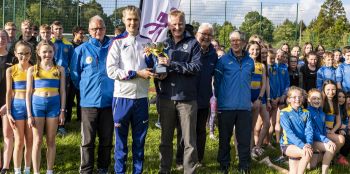 Congratulations Giffnock North AC – third time winners of the Lindsays Trophy