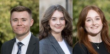 Three new solicitors join our teams in Edinburgh and Glasgow 